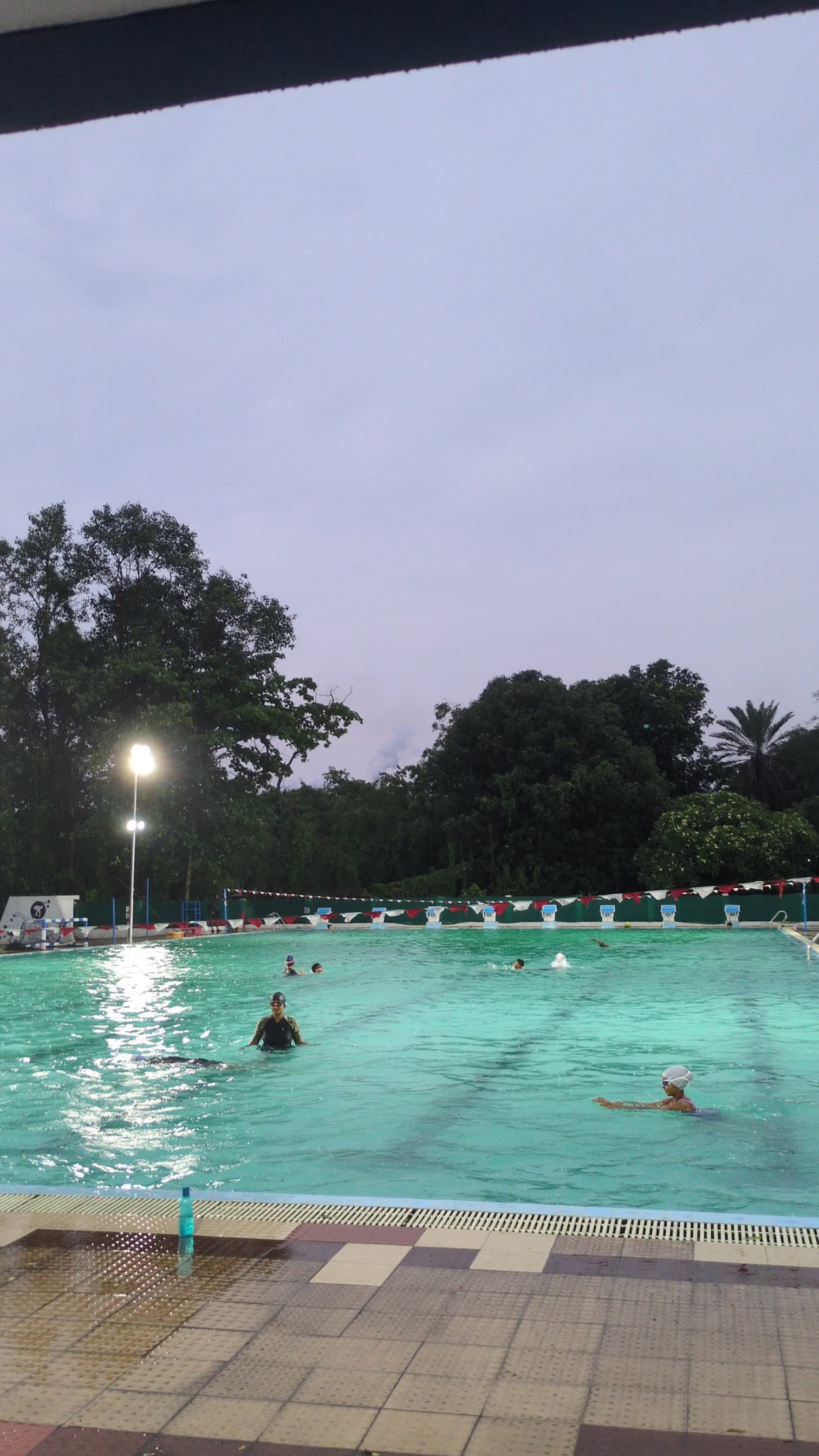 swimming